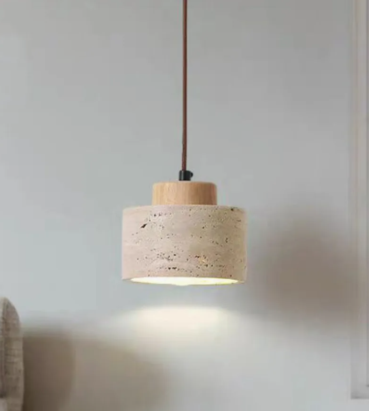 Modern Stone Texture Hanging Pendant Light