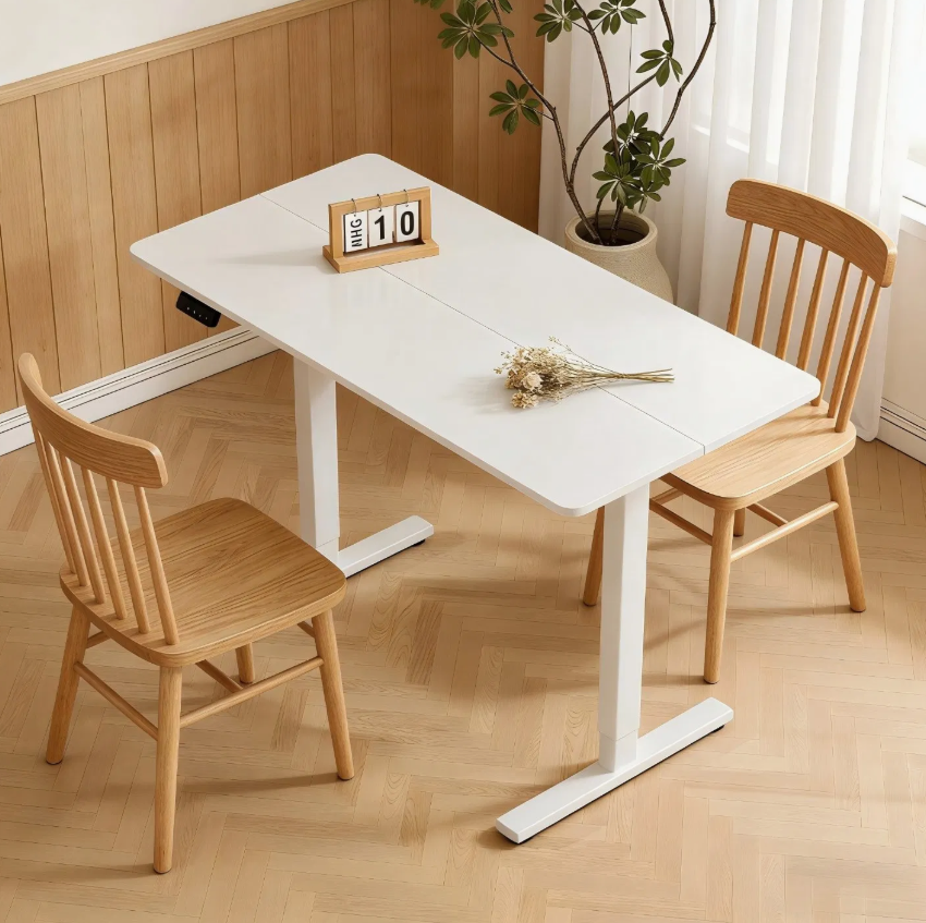 Prorialscustom Multi-Functional Wooden Dining Table – Large Rectangular Dining Room Table for Kitchen, Home & Office